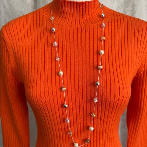 Necklace Jewelry Lot Elegant Glitz and Glam Gold and Silver Women's 8 Pieces - Picture 9 of 15